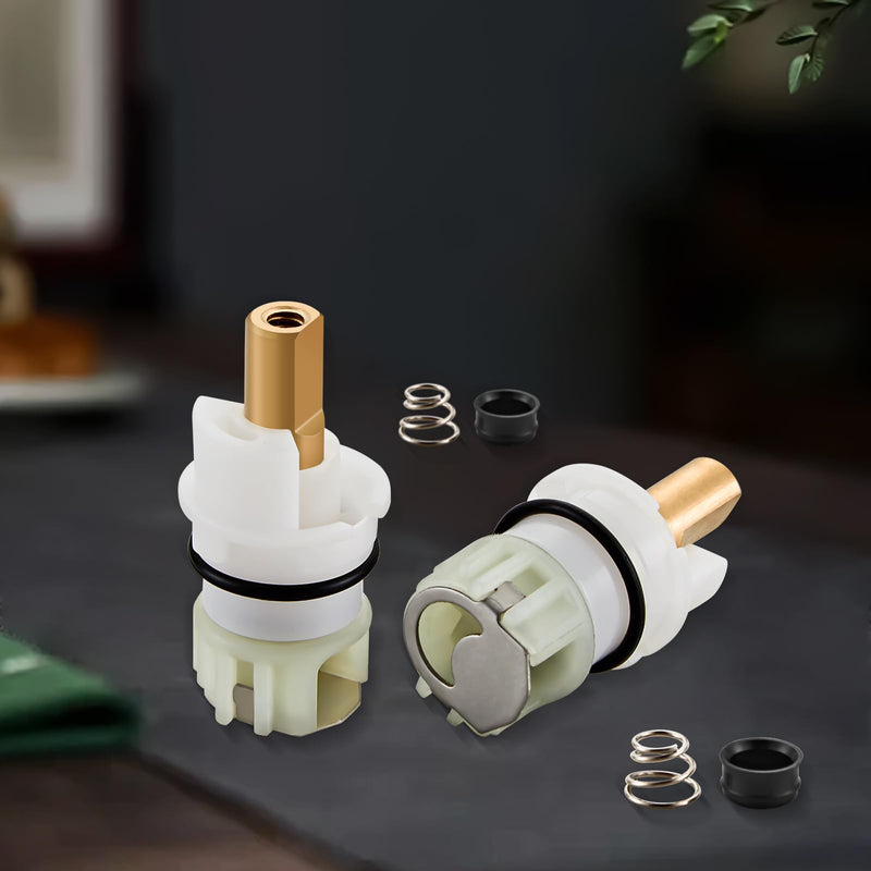 RP25513 faucet stem assembly, Replacement Kit for Delta two handle faucet repair kit, Includes RP4993 Seats and Springs, 4 Pack