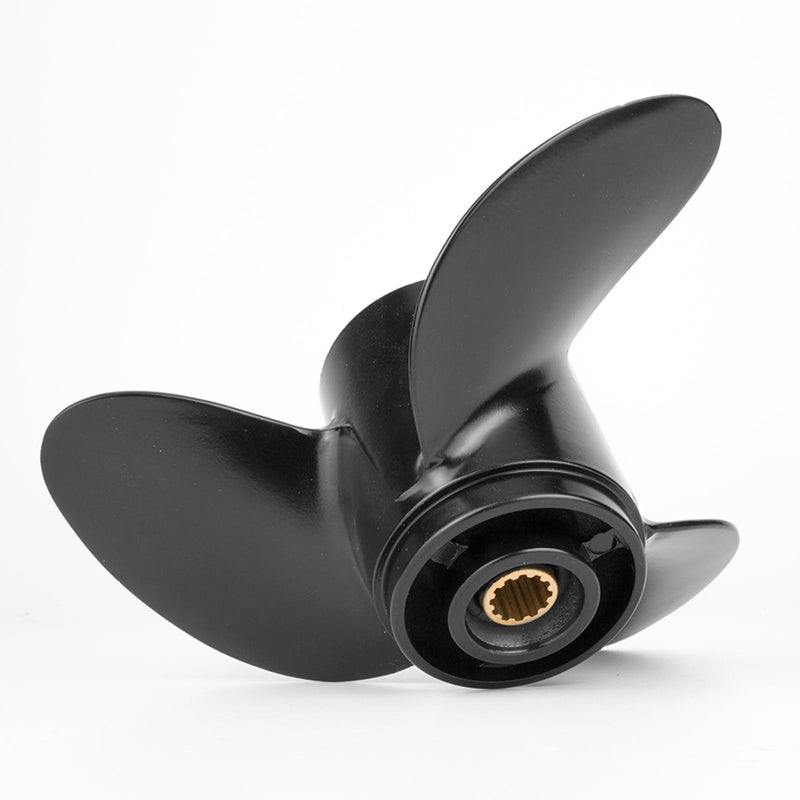 7.8 x 8 Aluminum Boat Outboard Propeller fit Tohatsu Nissan & Mercury Engines 4-6HP, 3R1B64516-2, 12 Spline Tooth RH, 3 Blades
