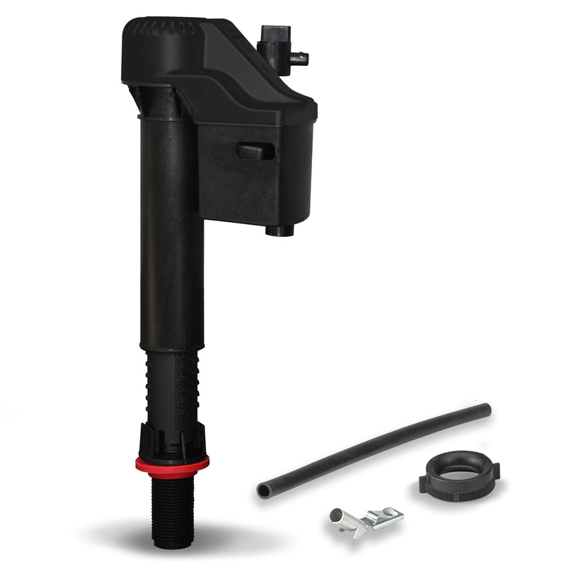 Korky QuietFILL 2X Long Life Toilet Fill Valve - Universal Fits 99% of Toilets - Easy Height Adjust for Fast Install, 528X