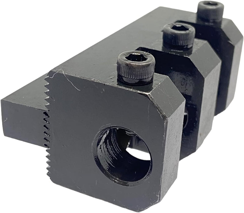 Buyohlic 1/2" Boring Bar Turning Tool Post Holder for Straight & Adjustable Shank