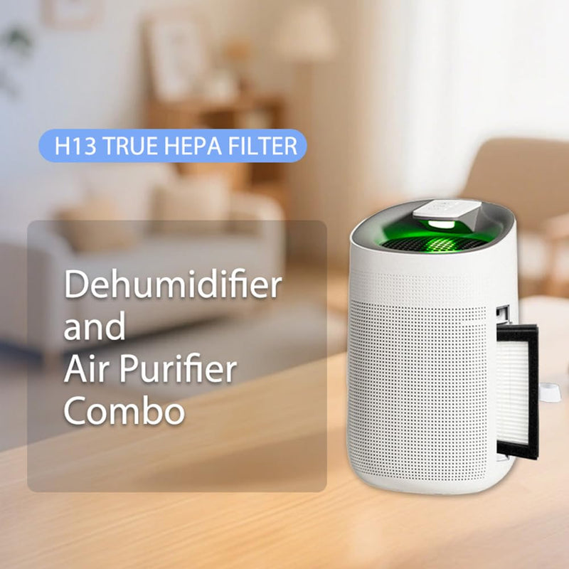 4 Packs Replacement Air Purifier H13 Hepa Filter for Q7 Q8 Q9 4 SETS