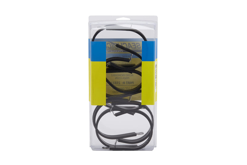 Seachoice Stainless Steel Cushion Cable Clamp, 2-1/2 in. 2-1/2"
