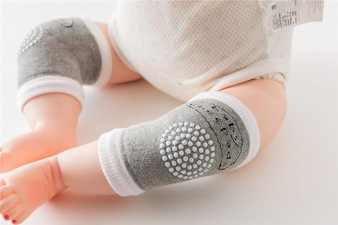 KUNANG Baby Kneepads, Toddlers, Knee Pads, Knee Supporters, Baby Leg Warmers, Arm Warmers, Walking Studying, Cooling Protection, Anti-Scuffing, Breathable, Cotton, Set of 5 Pairs - NewNest Australia
