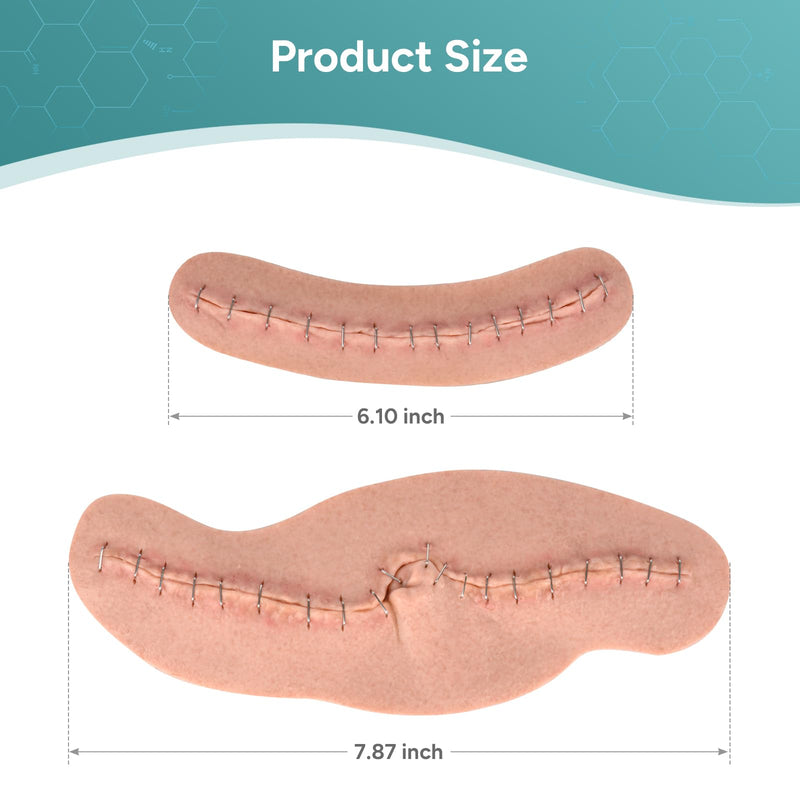 C-Section Wound Packing Trainer, Cesarean Incision Wound Simulator, Adhesive C Section Wound Care Training Model, OB/GYN Training & Patient Education Tool