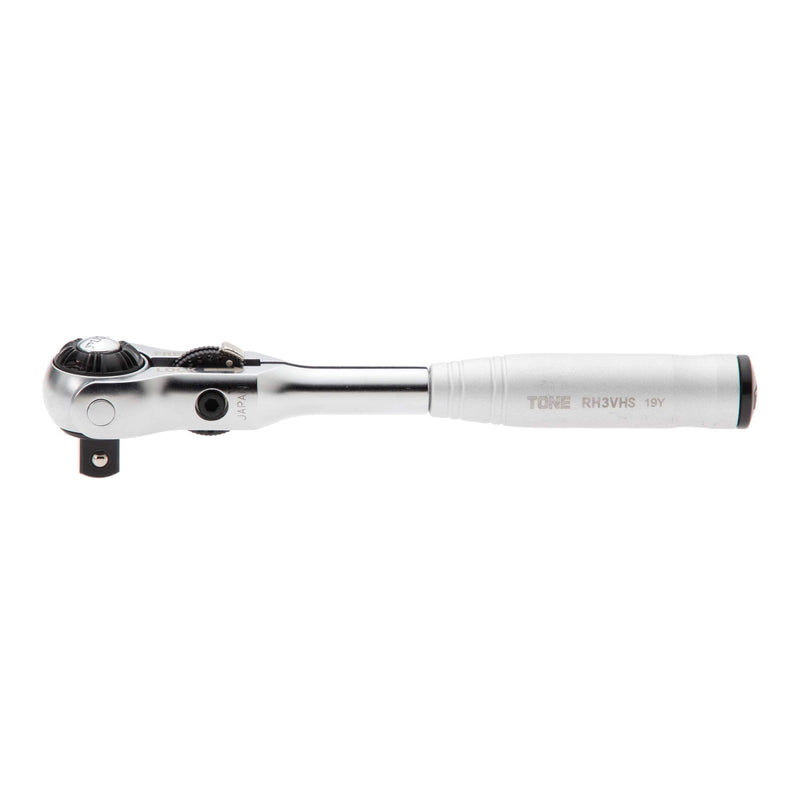 TONE Short Swivel Ratchet Handle (Socket Hold Type) RH3VHS 3/8" Inch Drive RH3VHS:差込角:9.5mm(3/8")