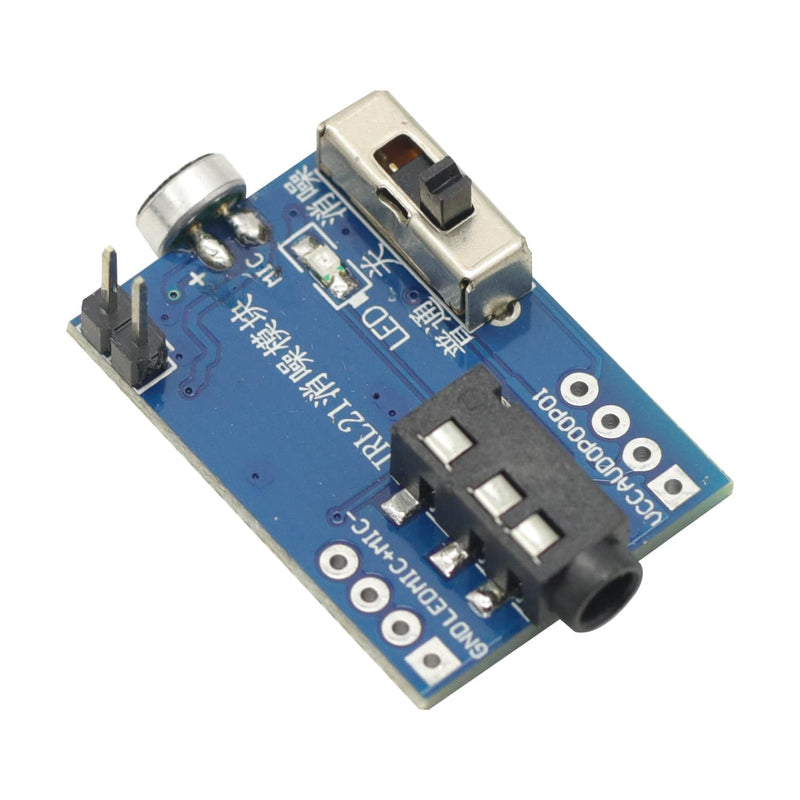 2 PCS JRL21 HD Noise Reduction Microphone Module Megaphone Module Real-time Noise canceling Movement Vocal Pickup chip