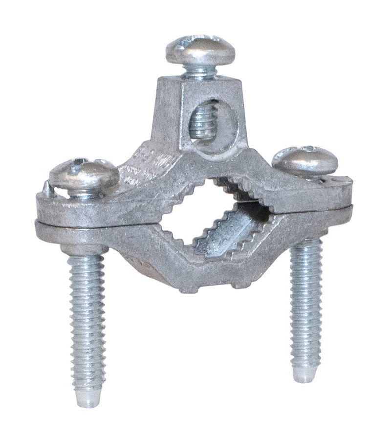 Sigma Engineered Solutions ProConnex 49160 Zinc Ground Clamp 1/2 to 1-Inch Conduit Fitting, 1-Pack, 1 Count (Pack of 1) 1 Count (Pack of 1)