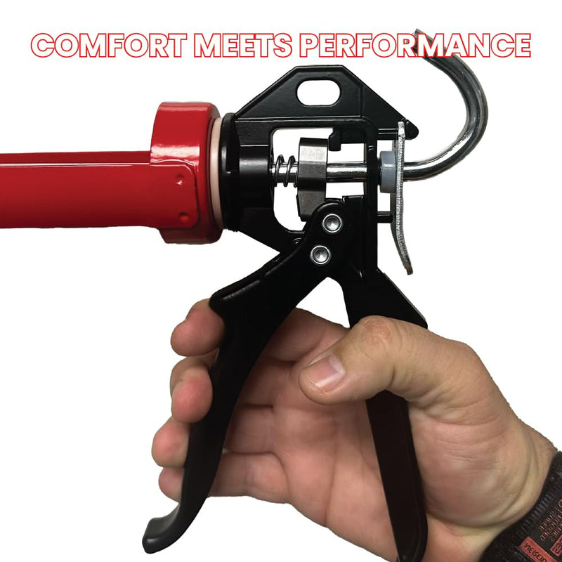 Omni Tools Dripless Caulking Gun, Adjustable Hand Caulk Gun No Drip, Hand Caulking Gun Tool, Siligun Caulking Gun 47500