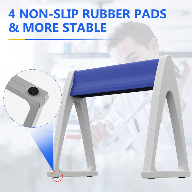 FOUR E'S SCIENTIFIC Laboratory Pipette Stand with 1-10ML Single-Channel Pipettor and 10ml Pipette Tips (1 Rack 24 Tips)