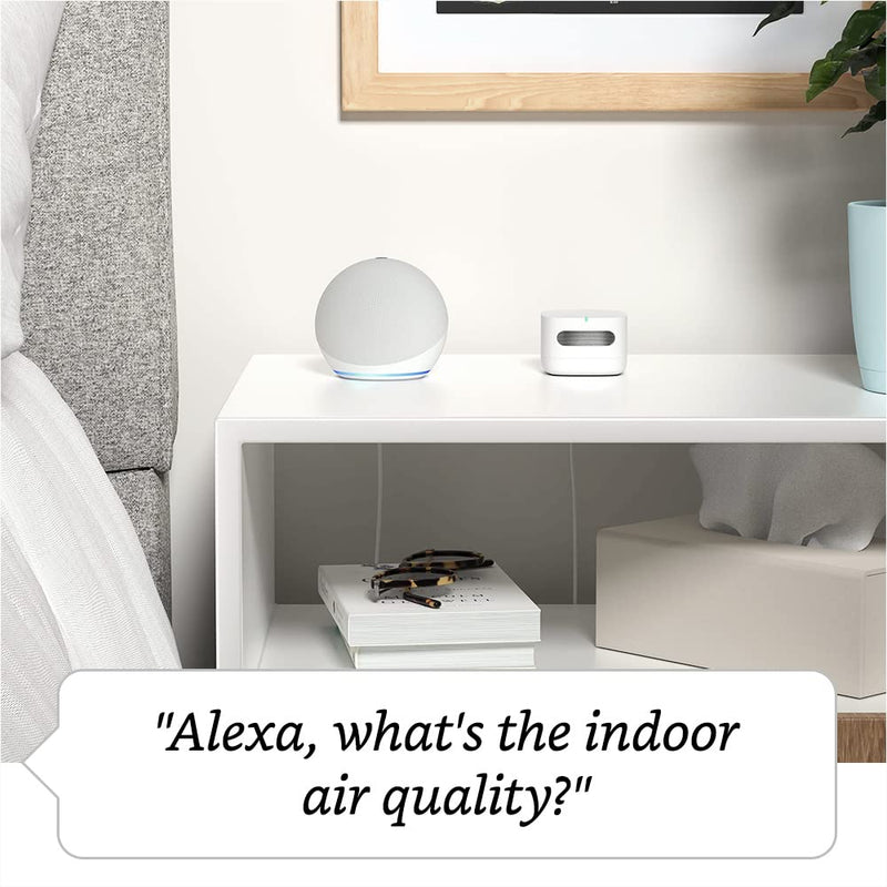 Amazon Smart Air Quality Monitor – Know your air, Works with Alexa Smart Air Quality Monitor only