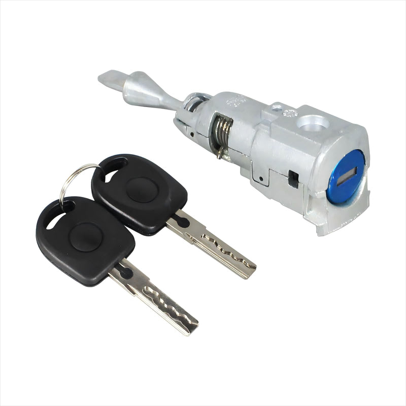 ZNB 5C6800375 Door Lock Cylinder Assy with 2 Keys, Front Left | Fit for VW Jetta 2011-2018, Replace 5C6800375AH, Replace 5C6800375CF, Replace 5C6800375BR