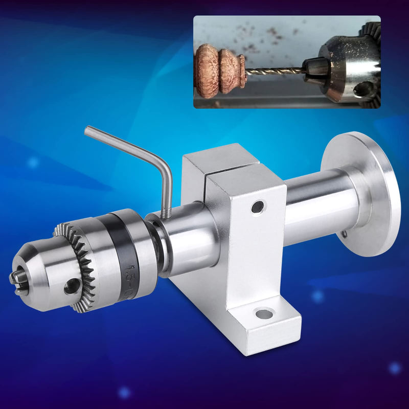 AYNEFY Telescopic Taper Revolving Centre, Live Center Revolving Centre Adjustable Bearing Live Center with Wrench for Mini Lathe Machine DIY Woodworking