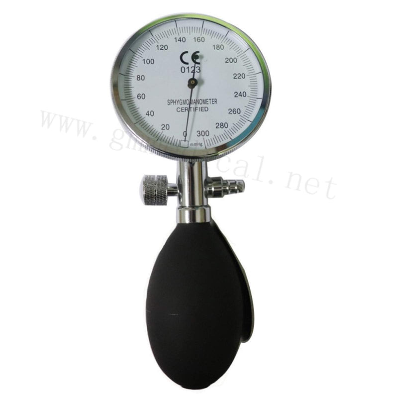 Manual Blood Pressure Cuff, Single Tube Cuff with Pressure Gauge and Inflation Bulb (Pediatric) 1 Count (Pack of 1)