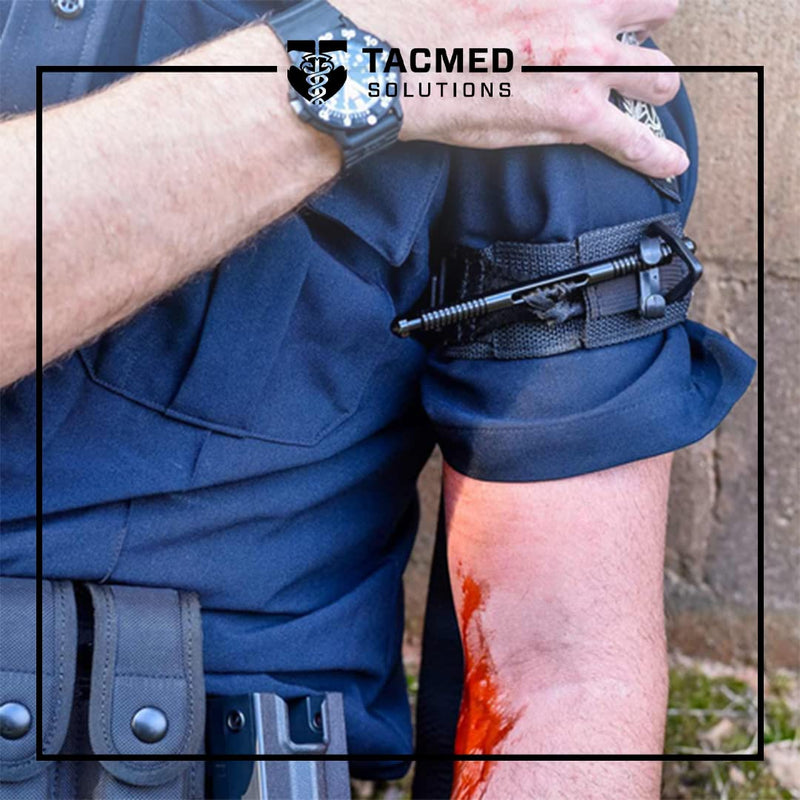 TacMed Solutions SOF Tourniquet (Generation 5) - Blue, Military-Grade Combat Application Tourniquet for Severe Bleeding Control, Essential First Aid for Tactical, Emergency, and Civilian Use