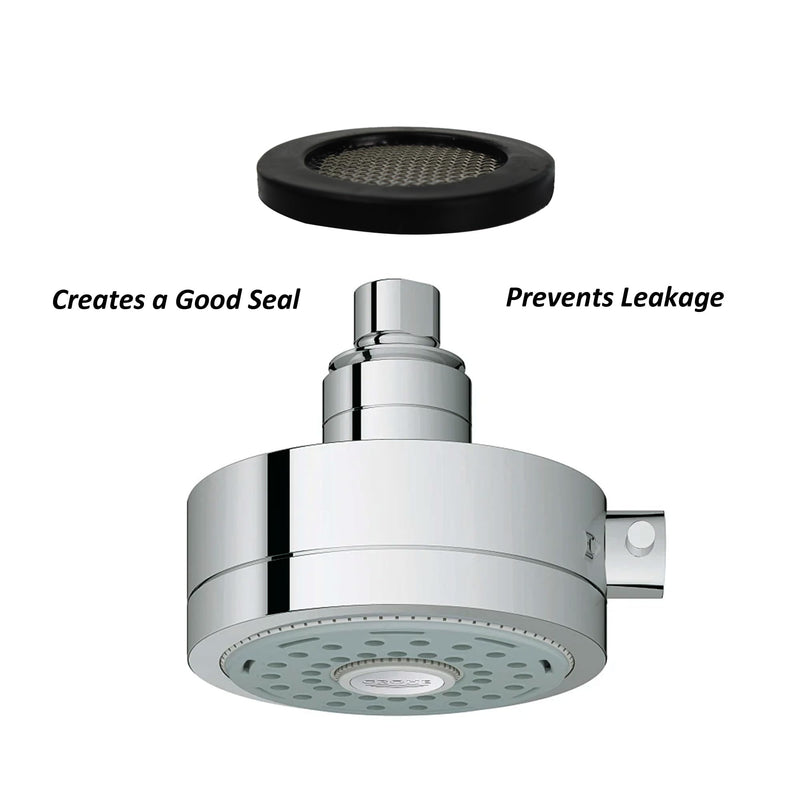 1Inch 8PCS Shower Filter Gaskets+8PCS Rubber Washers, Seal Faucet Washers, O Ring Hose Gasket Filter Net Shower Head Gasket Rubber Washer for Water Faucet Shower Garden Hose Connector 8 Filter Gasket + 8 Washer