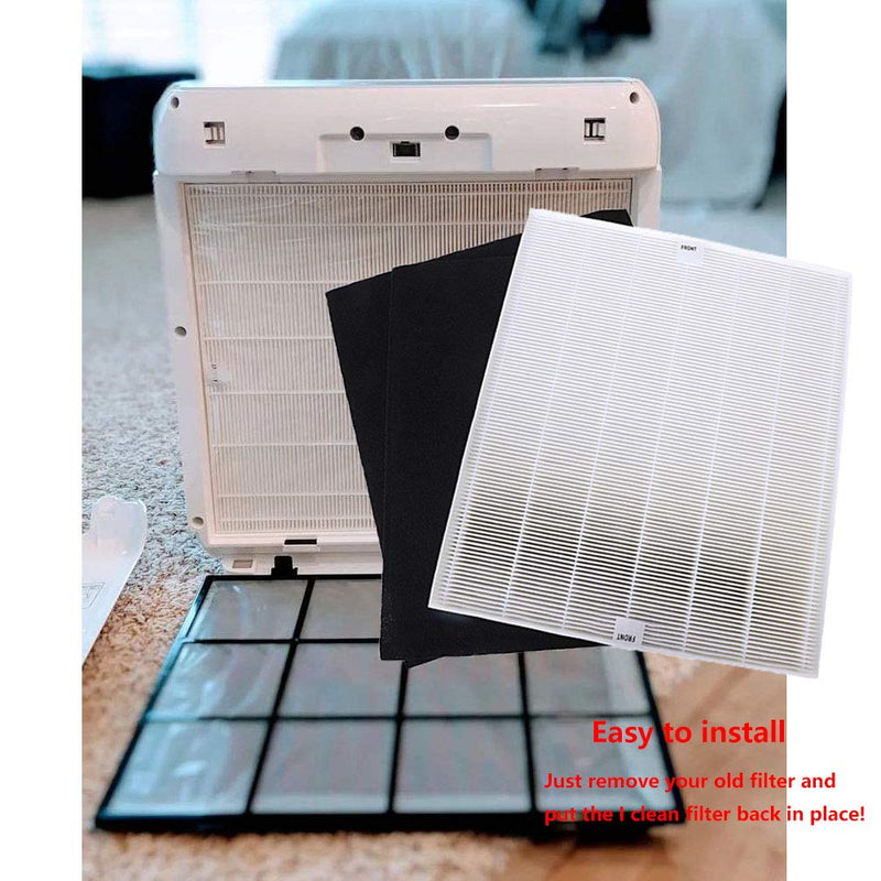 Replacement Air Filter for Coway Airmega AP-1512HH and 200M Air Purifi-er