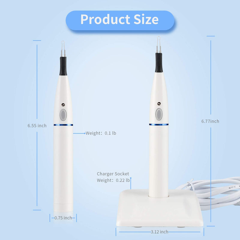 Annhua Gutta Percha Point Cutter with 4 Tips, Dental Tooth Gum Endo Obturation System with Heated Pen, Dentist Breaker Cutter Tools for Endodontics Root Canal Filling