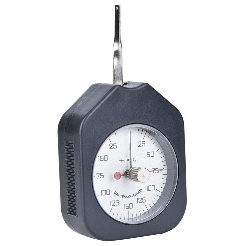 Double Needle Dial Tension Meter Tension Meter Dial Tension Gram Force Tensiometer Measuring Tool Plastic(-150-2)