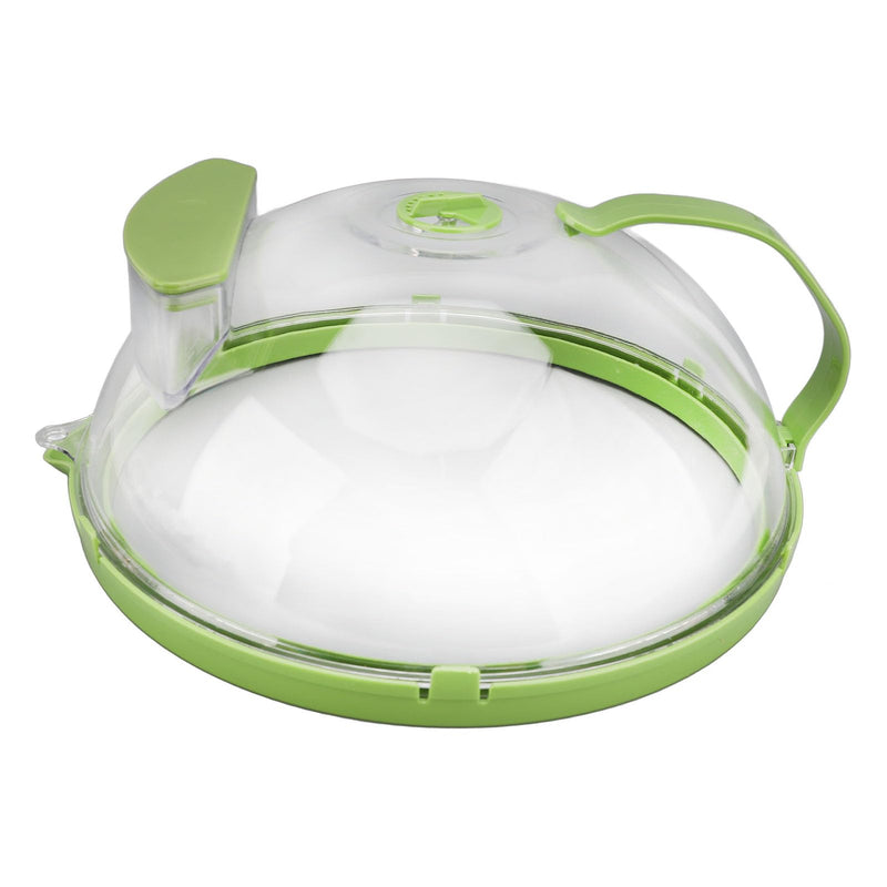 Lids Splatter Guard Clear Microwave Plate Cover Proof Oven Food Cover with Water Steamer for Plate Dish Bowl Microwave Splatter Cover Adjustable Vented