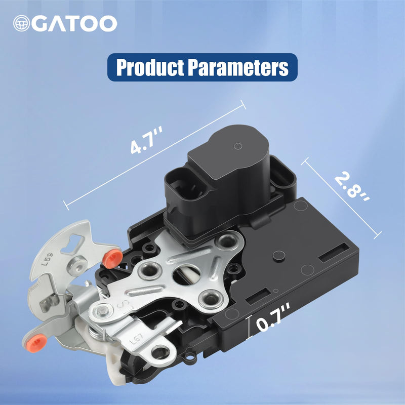 Tailgate Lock Rear Liftgate Door Actuator Hatch Trunk Latch Fit for GMC Envoy XL Chevy Trailblazer EXT Buick Rainier Isuzu Ascender Oldsmobile Bravada Saab 9-7x 2002 2003 2004 2005 2006 2007 2008 2009
