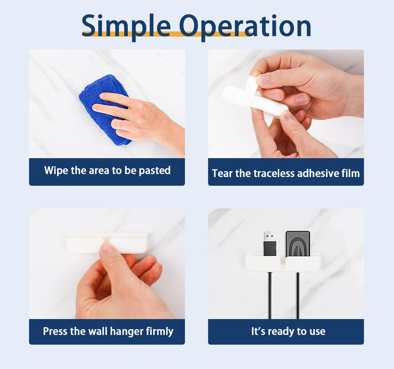 Dental Intraoral X-Ray Sensor Holder, X-Ray Sensor Hanger, X-Ray Sensor Storage, X-Ray Sensor Wall Hanger, White