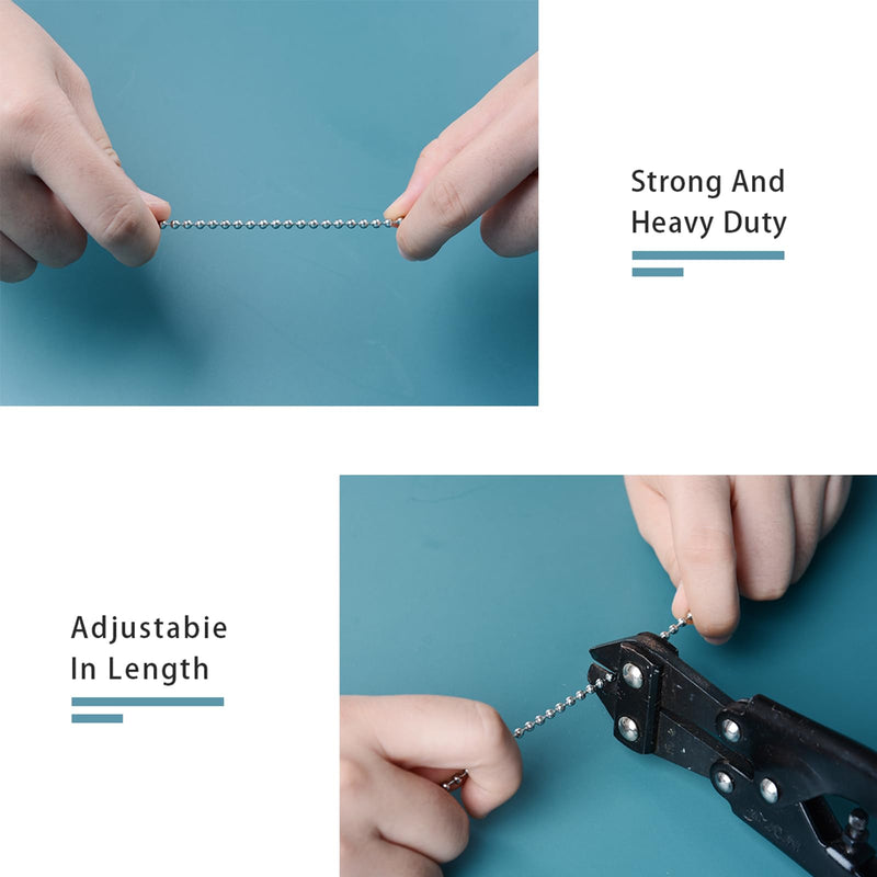 LONGSHENG - SINCE 2001 - Clear Crystal Prism Ball 30mm 2 Pieces Dazzling Crystal Ceiling Fan Pull Chain Pull Chain Extension with Connector for Ceiling Light Fan