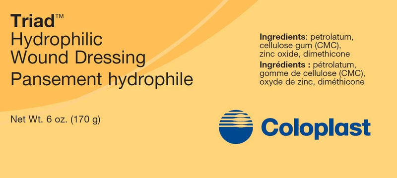 Triad Hydrophilic Wound Dressing with CMC 6 oz. Sterile 1967, 1 Ct 6 Ounce (Pack of 1)