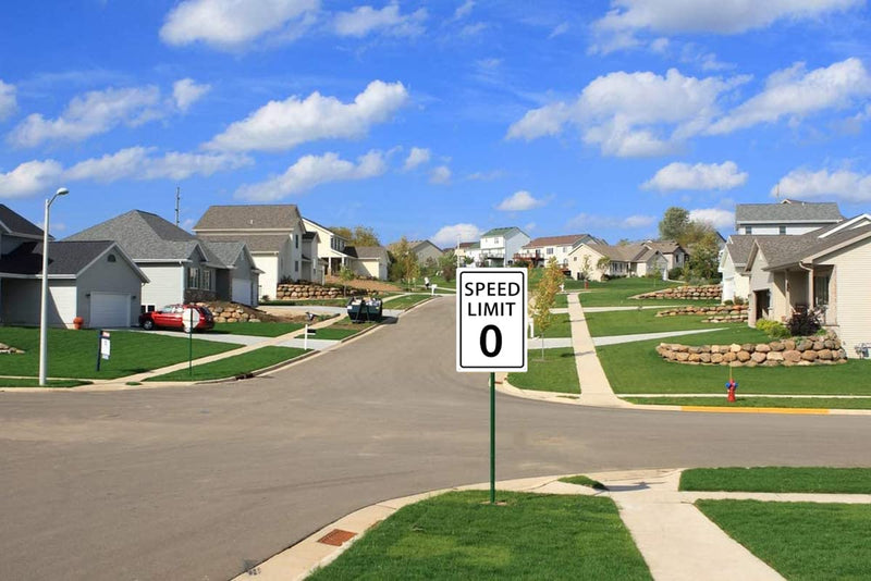 Speed Limit 1 Mph Sign, Warning Slow Down Sign Novelty Traffic Property Cottage Road Street Sign 8 X12 Inches Speed Limit 1 8X12inch