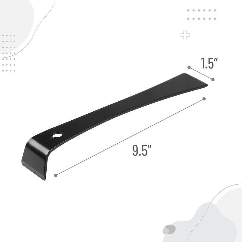 Bates- Pry Bar Scraper, 9.5-Inch, Carbon Steel, Pry Tool, Scrape and Pry Bar, Metal Pry Tool, Flat Pry Bar, Beekeeping Equipment Bee Black