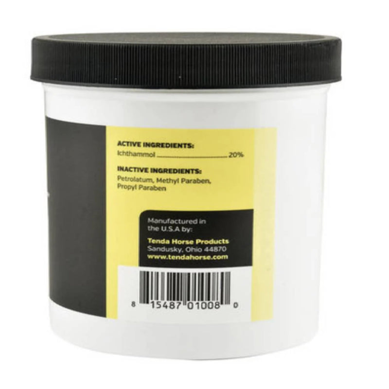 Tenda Horse Products 20% Ichthammol Salve for Horse Hooves, 16 oz. Jar. - PawsPlanet Australia