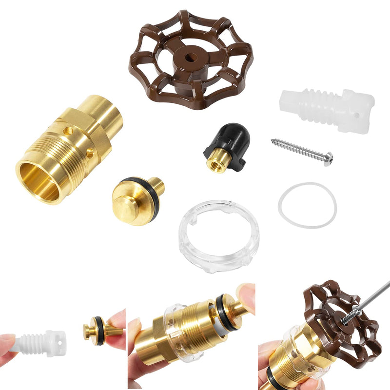 RK-25 Repair Kit For Woodford Model 20 25 27 Repair Kit Outdoor Wall Faucet Repair Kit with Handle