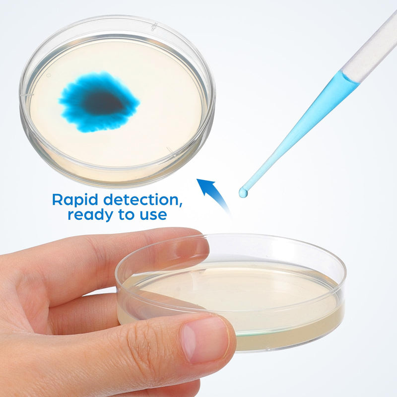 DOITOOL 20 Pcs Prepoured Agar Plates Agar Petri Dishes for Laboratory Science Experiments School Fair Projects