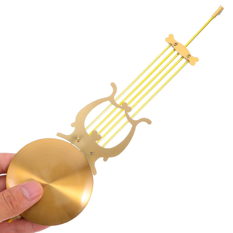 Quartz Clock Pendulum Replacement for Wall Clock Movement Metal Pendulum Part for DIY Repair Home and Office Wall Accessories 11 Inch Durable