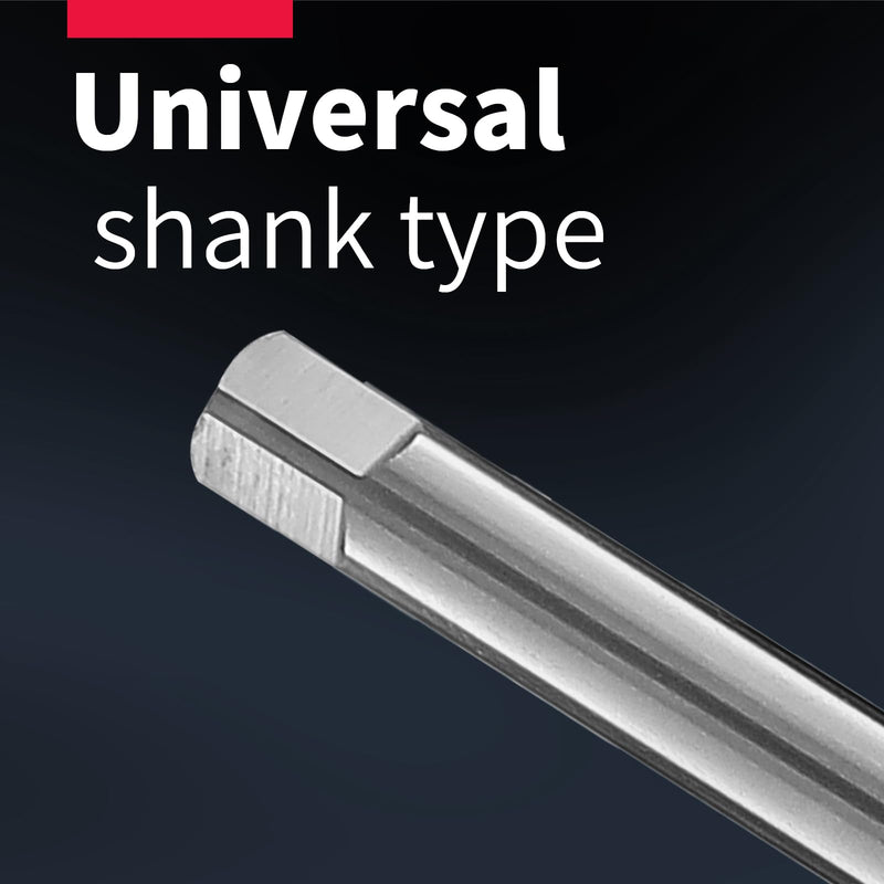 HSS Fixed Stem Guide Reamers Spiral 20mm，High Hardness H7 high Precision,1 pcs DRINYOUNG（20mm）