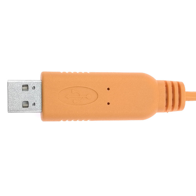 Micro USB Console Cable for HPE Aruba Wireless AP FTDI Console Cable JY728A AP-CBL-SERU 3.3V TTL USB Type A to Micro B 80CM 0.8 Meter USB Type A to Micro USB Orange