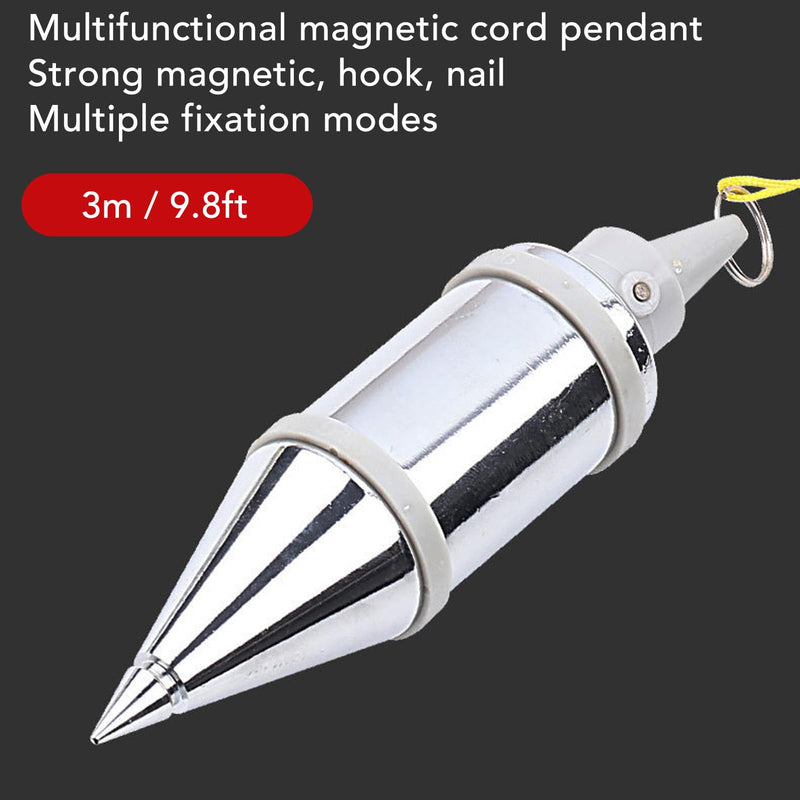 Magnetic Plumb Bobs Adjustable Flexible Hammer Line Plumbbob for Construction Industry House Decoration