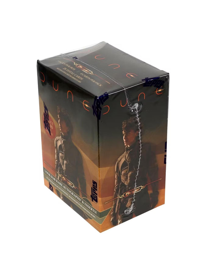 Dune Topps Chrome 7-Pack Blaster Box (Topps 2024) Trading Card Box (1 Sand Worm Ray Wave Parallel Per Box)
