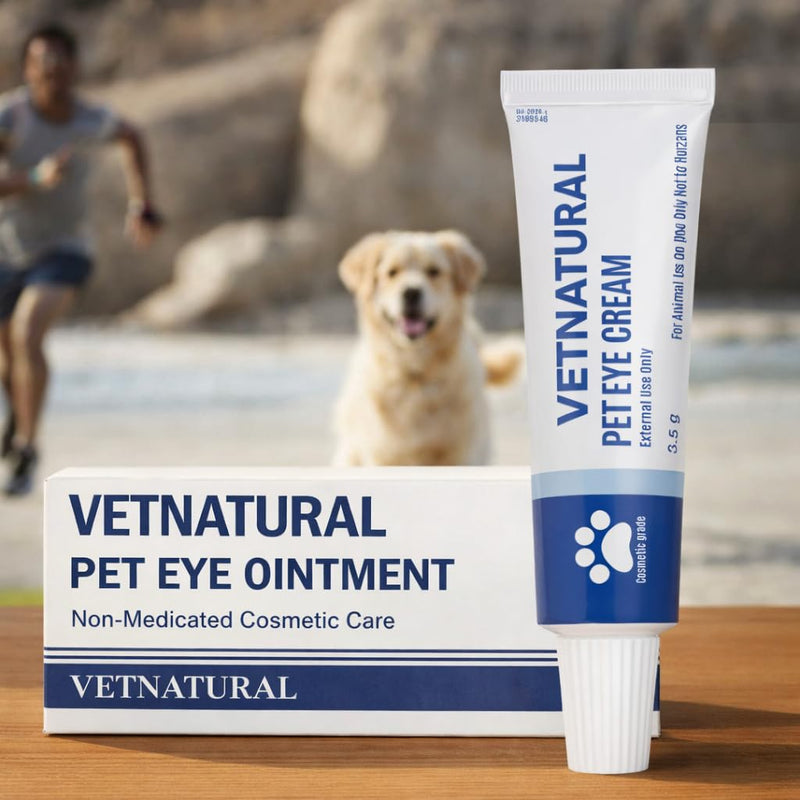 Pet Eye Health for Dogs, Cats, Cattle, Sheep, Horses Birds and Puppies, Kitten - 1 Tube, Sterile, 3.5g Tube, for Animal Use