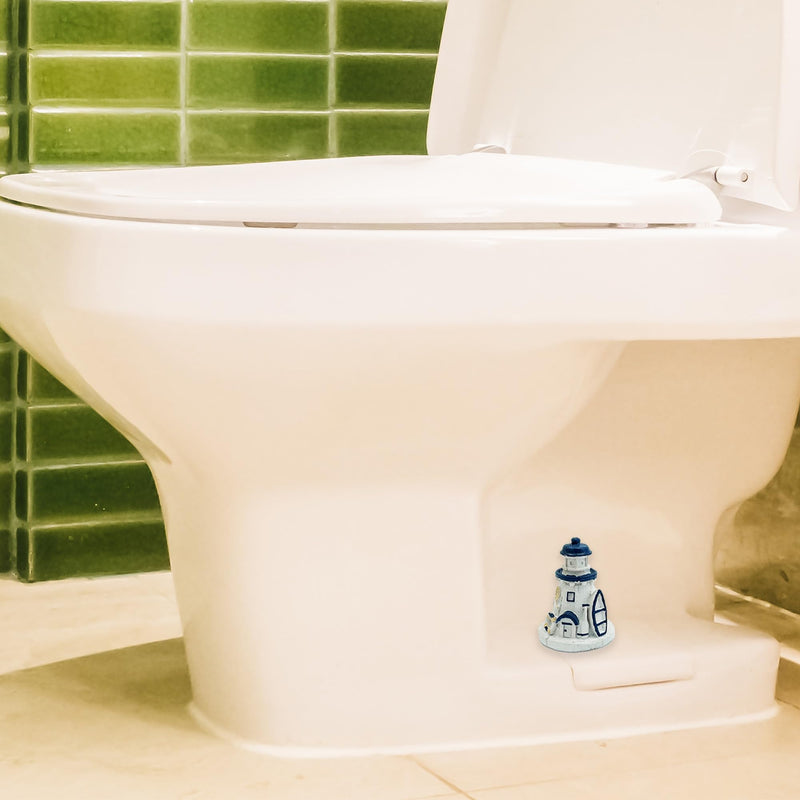 4-Pack Lighthouse Toilet Bolt Covers Decorative Toilet Bolt Caps Toilet Caps for Bottom of Toilet