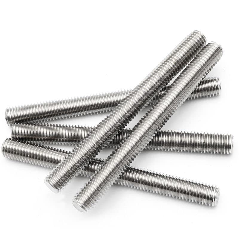 Beduan 304 Stainless Steel Long Threaded Screw, M6-1.0 Thread Pitch, Fully Threaded Rod, Right Hand Threads, 250 mm Length (Pack of 2) M6*1.0(pack of 2)