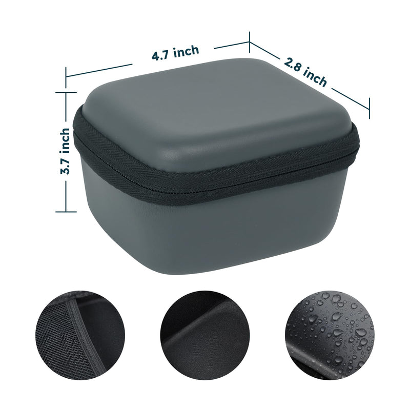 Vibeat Wearable Pulse Oximeter Case, Oxygen Monitor Storage Case, Portable Protective Bag OxyU SleepU Visualoxy CheckmeO2 Max, Case Only, Gray