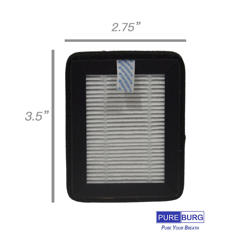 PUREBURG Replacement Filter Compatible with FUKANG & VANSU AP070 Smokeless Ashtray Purifier,6-Pack HEPA For Air Clean Smoke