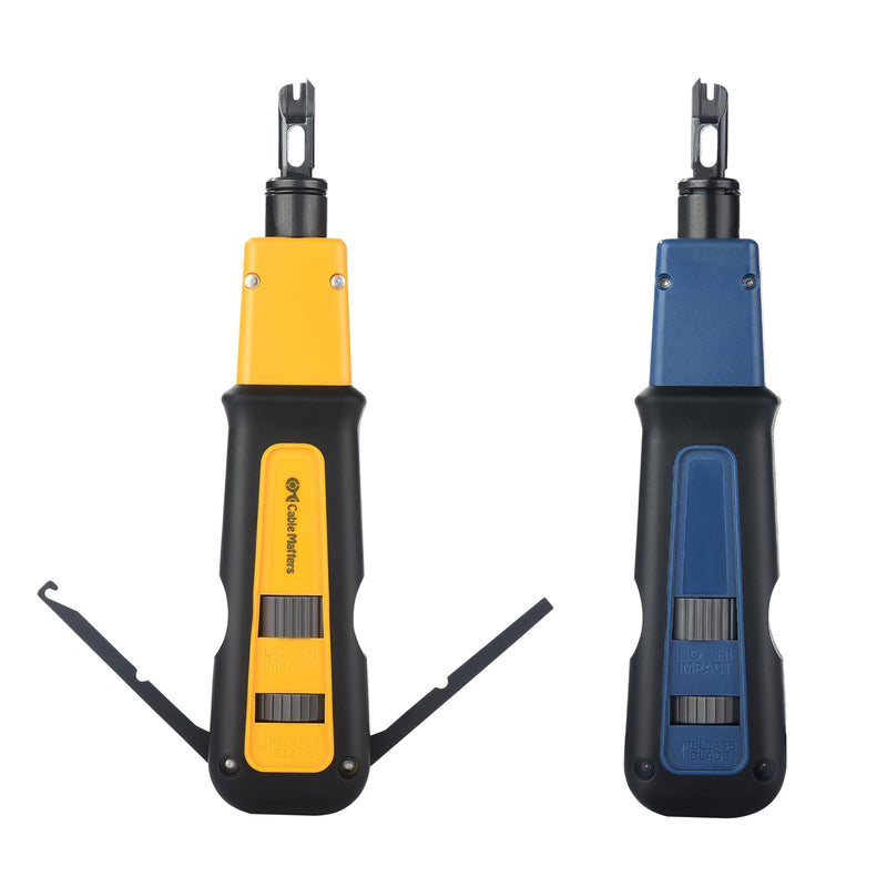 Cable Matters Punch Down Tool with 110 & 66 Blade, RJ45 Ethernet Punch Tool, Keystone Punchdown Tool for Cat 8, Cat 7, Cat 6A, Cat 6, Cat 5e, Cat 5 Network