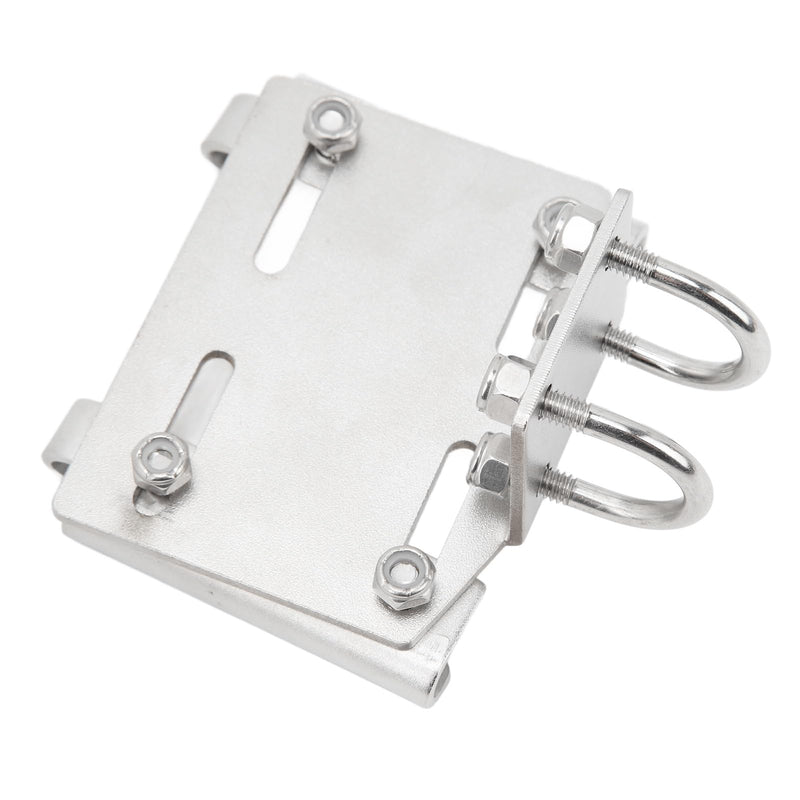 Aramox Rail Mount Anchor Bracket, 35lbs Stainless Steel Horizontal Stanchion Rail Mount Anchor Bracket Holder for Boats Yachts Ships (Small 8585SE1) Small 8585SE1