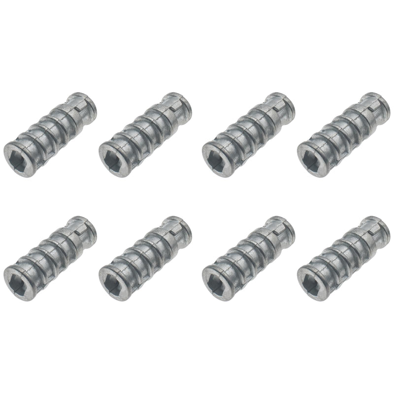 14 PCS Lag Shield Anchor 3/8 * 1-3/4" Short Lag Masonry Anchors Hole Zinc Alloy Lag Expansion Shields Suitable for Medium-Sized Concrete Projects