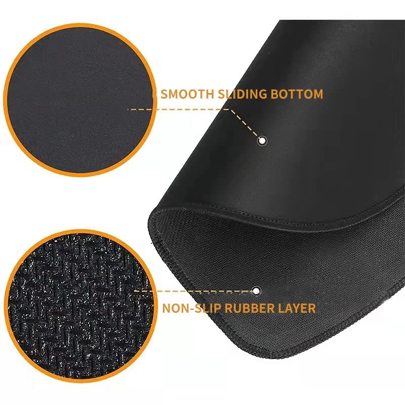 Mixer Slider Mat for Kitchen aid Stand Mixer With 2 Black Mixer Accessories,Kitchen aid Mixer Slider Mat Compatible with Kitchen aid 4.5-5 Qt Tilt-Head Stand Mixer 4.5-5Qt Mat(black)+2 black Mixer Accessories