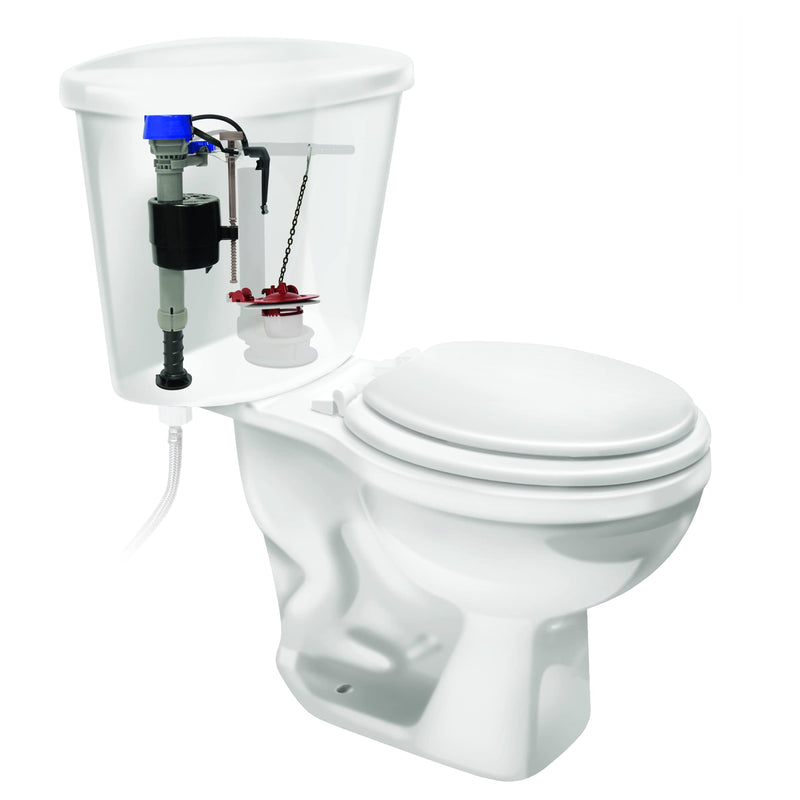 Fluidmaster K-400H-040-T5 PerforMAX Fill Valve and 3-Inch Flapper Toilet Repair Kit, Multicolor