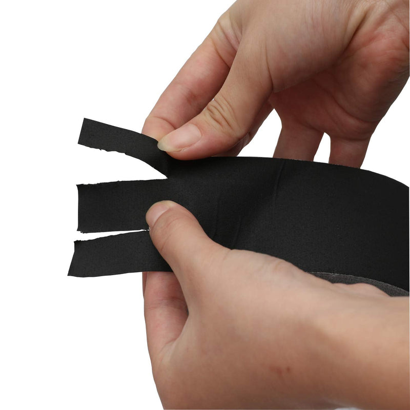 WELSTIK Black Gaffer Tape 2 Inches x 33 Yards, No Residue, Non-Reflective,Waterproof, Can be Torn by Hand, Gaffers Cloth Tape for Photography, Shooting Background Fixed 2“ x 33 Yards