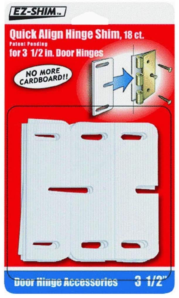 EZ-SHIM HS350BP 3.5" Hinge Shim (36 Pack)