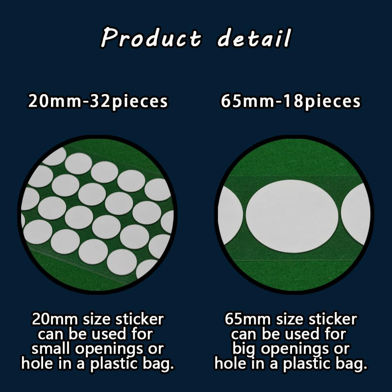 Mushroom Growing Supplies 0.25 μm - 32Pcs 20mm & 18Pcs 65mm Filter Filter Disc Mushroom,Membrane Filter Sticker, Mycology Supplies,Applied Under Wide Mouth Jar Lid for Mushroom Cultivation 20mm&65mm